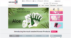 Desktop Screenshot of koreashop24.com